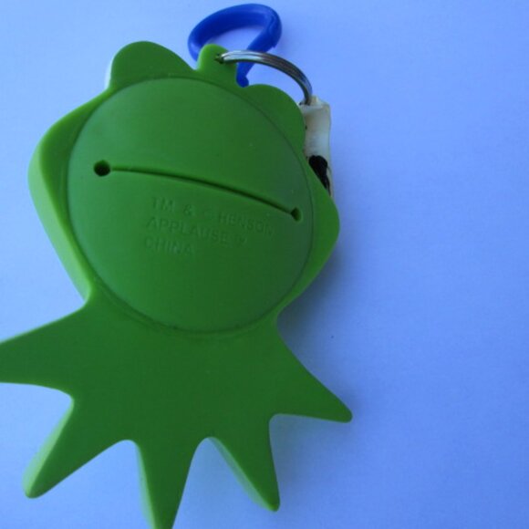 Vintage Kermit The Frog coin purse/backpack charm NWT - Picture 2 of 2